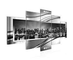 Bilder New York City Wandbild Vlies - Leinwand Bild XXL Format Wandbilder Wohnung Deko Kunstdrucke - MADE IN GERMANY - Fertig zum Aufhängen 605353c
