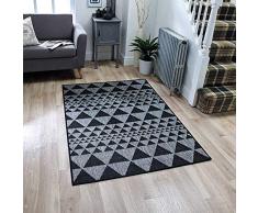 Oriental Weavers Teppich, 100% Polypropylen, Schwarz, 120cm x 160cm