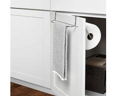 Spectrum Diversified Duo Handtuchhalter und Handtuchhalter, Chrom Duo, über dem Schrank, Papierhandtuchhalter Chrome