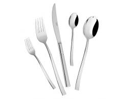 Mulex 200940/0/60 Morena Besteckset, Chrom-Edelstahl-Legierung 18/0, silber