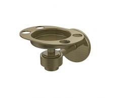 Allied Brass 7126-ABR Satellite Orbit One Zahnputzbecher und Zahnbürstenhalter, Messing antik