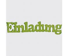 SeKleBo Selbstklebende Bordüre Einladung grün - 97223 60-R 20