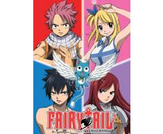 Great Eastern Entertainment Fairy Tail Gruppe Wall Scroll, 33 von Blumenkasten