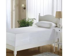 Matratzenschoner All in One Matratzenschoner mit Bettwanzenblocker, vollständiger Schutz vor Allergen und Insekten King weiß