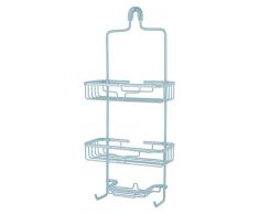 Inspired Living Toilettenpapierhalter, freistehend Shower Caddy Mercer Blue Robins Egg Modische Pastellfarben