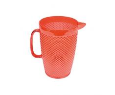 Viphome Krug Acryl/Glas 20 cm rot