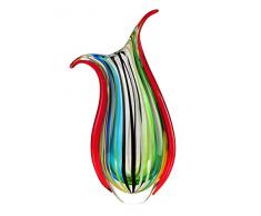 Dale Tiffany AV12307 Glasvase aus der Cambay Collection in verschiedenen Ausführungen, 19,7 cm