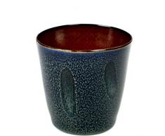 SERAX B5116114 Terres de Rêves Kaffeeservice, Töpferei, dunkelblau, Rost