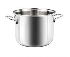 Barazzoni Kochtopf Bonita 24 Cm silber/schwarz