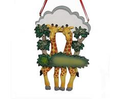 Kurt Adler Giraffe Family of 2 Christbaumschmuck