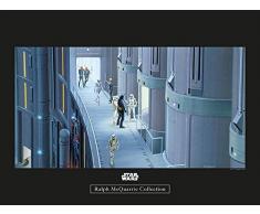 Komar Wandbild Star Wars Classic RMQ Prison Elevator | Kinderzimmer, Jugendzimmer, Dekoration, Kunstdruck | ohne Rahmen | WB155-40x30 | Größe: 40 x 30 cm (Breite x Höhe)