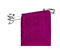 Wenko 22790100 Handtuchstange Premium - Handtuchhalter, Badetuchstange, Edelstahl rostfrei, 40 x 8 x 8.5 cm, glänzend