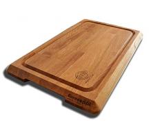 Masterchef Masterchef1 Professionelles Schneidebrett, Eichenholz