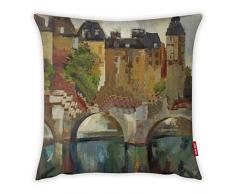 Bonamaison Dekorativ Kissenhülle, Kissenbezug, Zierkissenbezug, Wohnkultur, Für Sofa, Kaffeestube, Größe: 45X45 cm - Entworfen und hergestellt in der Türkei