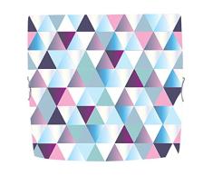Tosel 40645 Deckenleuchte, Diamonds, quadratisch, Stahlblech, Epoxidharz, E27, 100 W, Fotofarbe