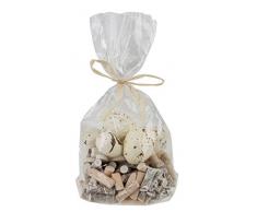 Unbekannt III Osterdekoration Sortiert, mit Eiern und Holzelementen, Bunt, 21 cm