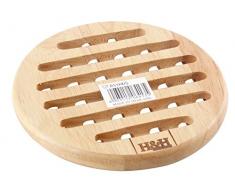 H+H H & H rv090s Topfuntersetzer rund, 15 cm, Holz