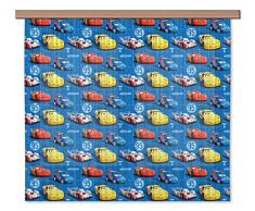 AG Design Disney Cars Kinderzimmer Gardine/Vorhang, Stoff, Mehrfarbig, 180 x 160 cm