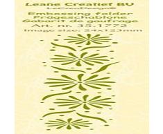 Joy Craft Bordüre Blumen Prägung Ordner, 2,5 x 15,2 cm