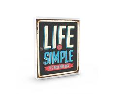 Alubox meiner Pinnwand mit 16 Haken für Schlüssel, Stahl, Weiß/Mehrfarbig, 5 x 24.5 x 31.5 cm