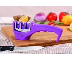 Adler Messerschärfer AD 6710 violett, Kunststoff, 44 x 23 x 36 cm