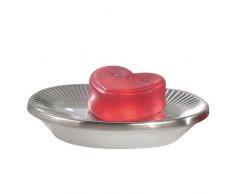 Nu Stahl Magnolia Seifenschale, Satin Nickel