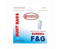 Sanitaire/Eureka F&G Staubsaugerbeutel, 9 Beutel (passend für die meisten handelsüblichen Sanitärstaubsauger)