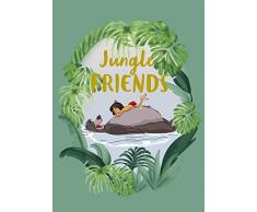 Komar Disney Wandbild Jungle Book Friends | Kinderzimmer, Babyzimmer, Dekoration, Kunstdruck | ohne Rahmen | WB091-50x70 | Größe: 50 x 70 cm (Breite x Höhe)