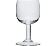 Alessi 4 Stück Weinglas GLASS FAMILY 0,2 L Jasper Morrison