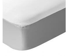 Pikolin Home - Matratzenschoner Wirkware, 100% Baumwolle, schneller Feuchtigkeitstransport und atmungsaktiv, 200 x 190/200 cm, Bett 200