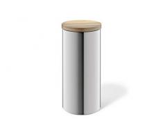 Zack 24005 Cero Vorratsdose, Edelstahl, Bambus, silber