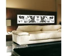 INDIGOS 4052166045681 Wandtattoo w275 Ornament Bumen Wandaufkleber 96 x 20 cm, gold