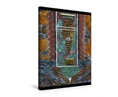 Calvendo Premium Textil-Leinwand 50 cm x 75 cm hoch, EIN Motiv aus dem Kalender Rust- Art | Wandbild, Bild auf Keilrahmen, Fertigbild auf echter Leinwand, Leinwanddruck: Abstrakt VI Kunst Kunst