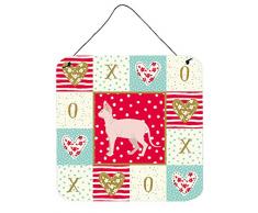 Carolines Treasures Sphynx Cat Love Türaufhänger, Wanddekoration, Mehrfarbig