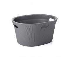 TATAY Baobab Wäschekorb 35 grau