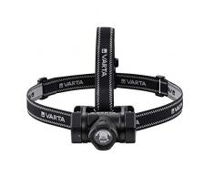 VARTA Indestructible H20 Pro 4 Watt LED Stirnleuchte, Kopfleuchte, Arbeitslicht, inkl. 3x AAA Longlife Power, wasser- und staubdicht, stoßabsorbierend, bruchfeste Linse und Reflektor