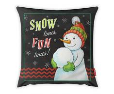 Bonamaison Dekorativ Kissenhülle, Kissenbezug, Zierkissenbezug, Wohnkultur, Für Sofa, Kaffeestube, Größe: 45X45 cm - Entworfen und hergestellt in der Türkei