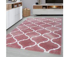 Teppichworld Teppich, Polypropylen, Rosa, 160 x 230 cm