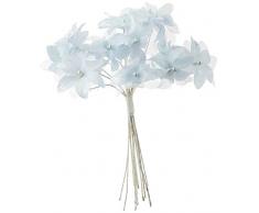 Mopec Blumenstrauß, klein, Blau, 12 Stück, Einheitsgröße