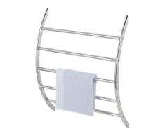 Wenko 15450100 Exclusiv Wand-Handtuchhalter mit 5 Stangen, Stahl, 56 x 67 x 17 cm, chrom