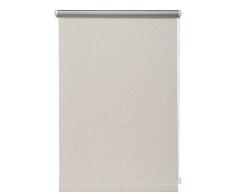 Thermo-Rollo Granit 100x150 cm ohne Bohren Verdunkelungsrollo Seitenzugrollo Klemmrollo Blackout Silberbeschichtung