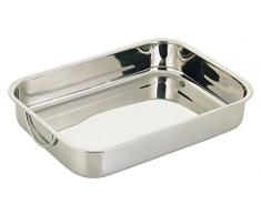 Prestige Küche Lösungen Shallow Bräter, Edelstahl, silberfarben