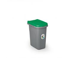Stefanplast Abfalleimer, Grün, 15 l