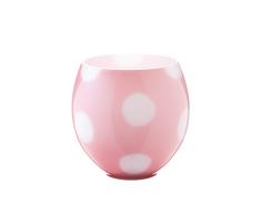 OertelCrystal Balloon Flamingo Windlicht, Glas, 20 x 20 x 20 cm