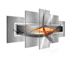 Bilder Abstrakt Wandbild Vlies - Leinwand Bild XXL Format Wandbilder Wohnung Deko Kunstdrucke - MADE IN GERMANY - Fertig zum Aufhängen 103653a