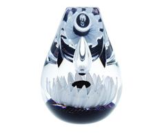 Caithness Glass Flower Skulptur Papier Gewicht, Mehrfarbig