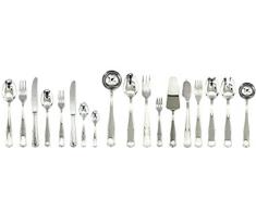 Mepra SPA 102222151 Besteckgarnitur, Design Bavaria, 151-teilig