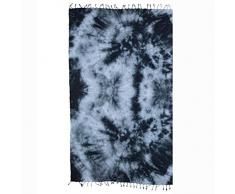 Sand Cloud Schwarz Acid Wash Strandtuch Decke Wandteppich für – 100% Türkische Baumwolle, von so Gesehen auf Shark Tank
