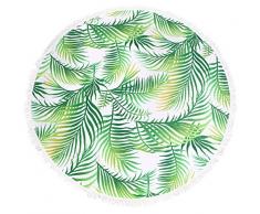 DEI Palm Leaf Handtücher, Polyester, Mehrfarbig, 60 Dia