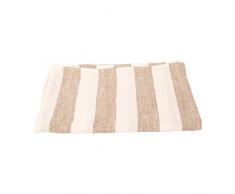 LinenMe 100 x 134 cm Badetuch Grau Leinen Philippe 0154201